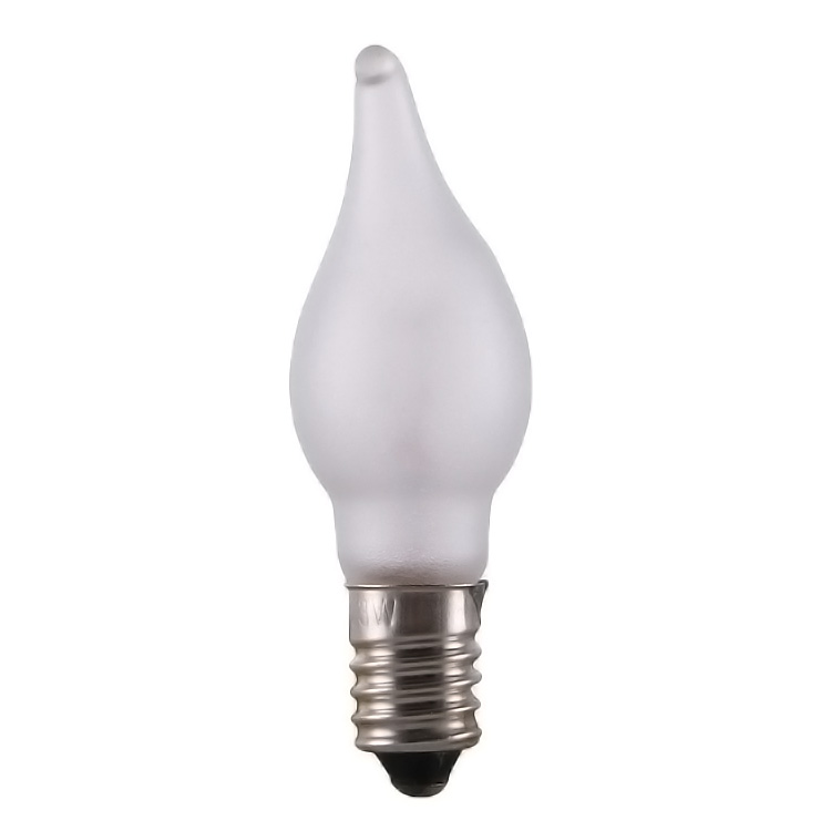 AS-321 C17 E10 Frosted Light Bulb