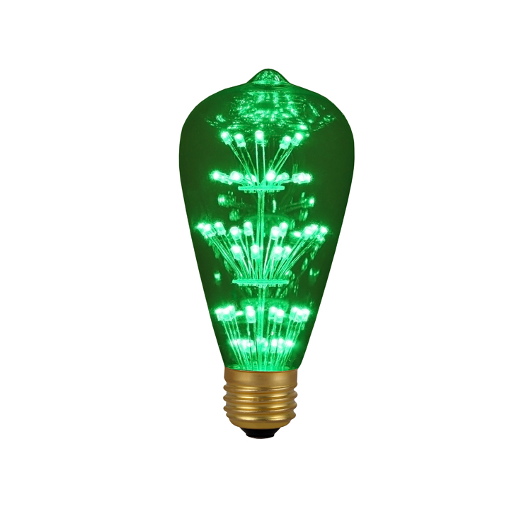 OS-561 ST64 Green color starry LED Bulb