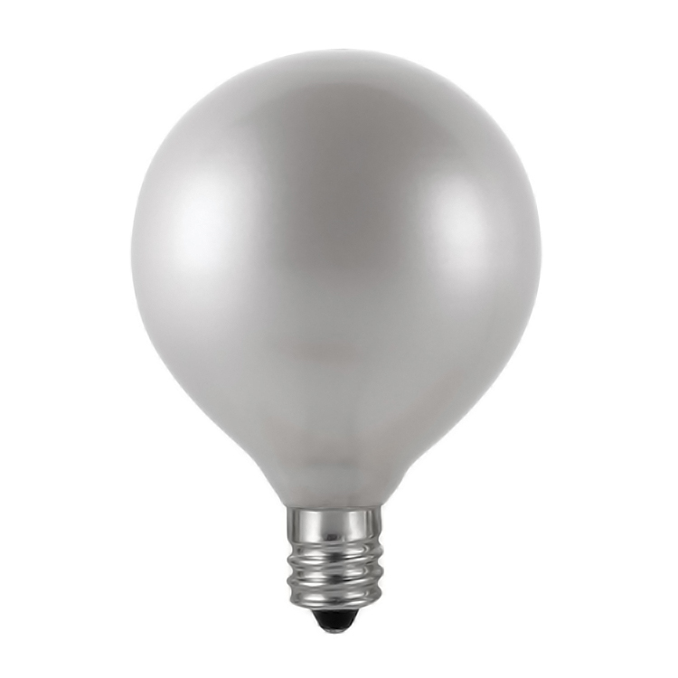 AS-059 G16 E12 Pearl White Bulb