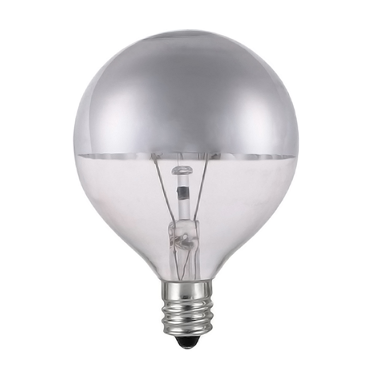 AS-061 G16 E12 Half Silver Plated Bulb